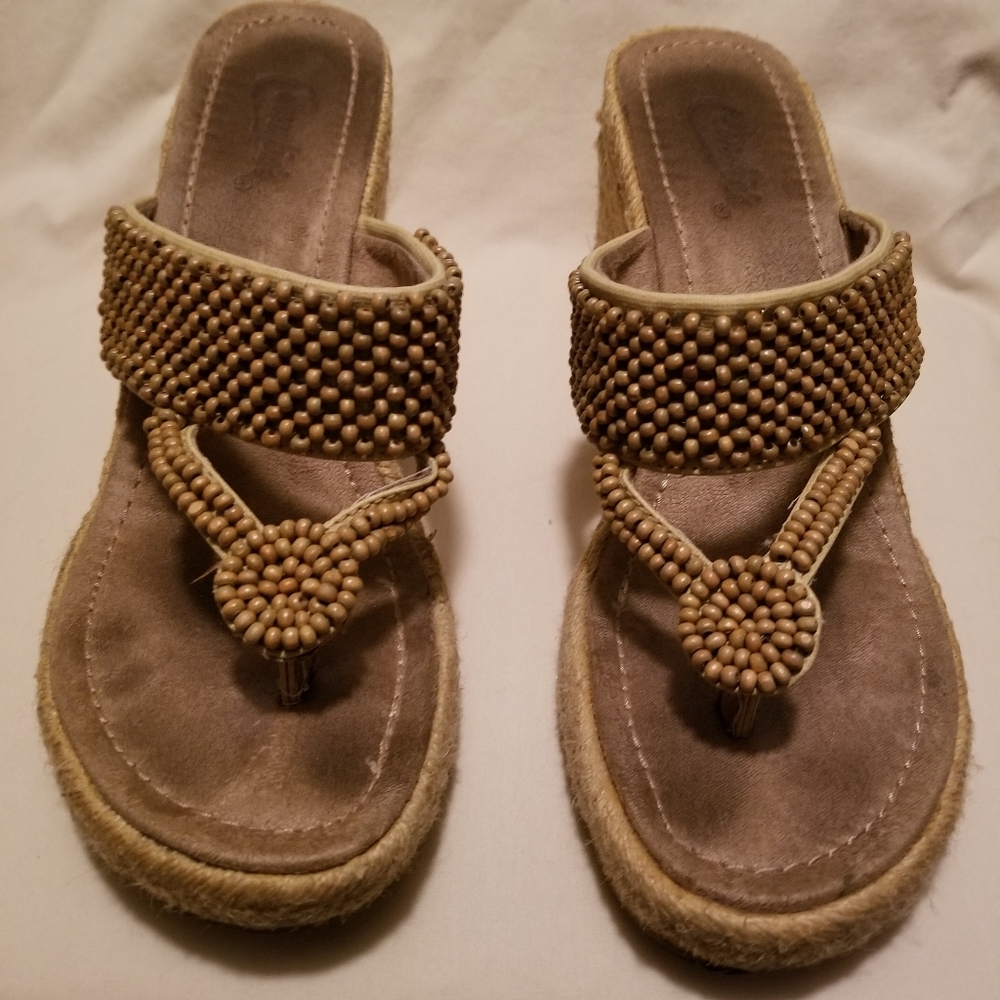 Wedge sandals